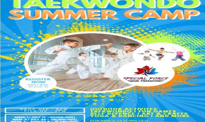 TAEKWONDO SUMMER CAMP 2023