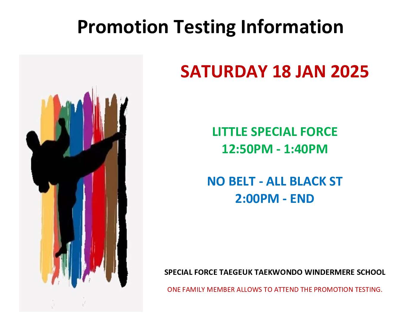 TESTING INFO(WINDERMERE SCHOOL)