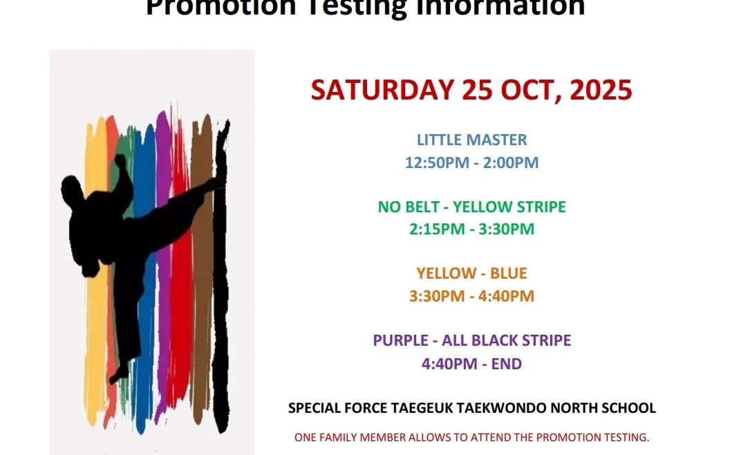 TESTING INFO(NORTH SCHOOL)