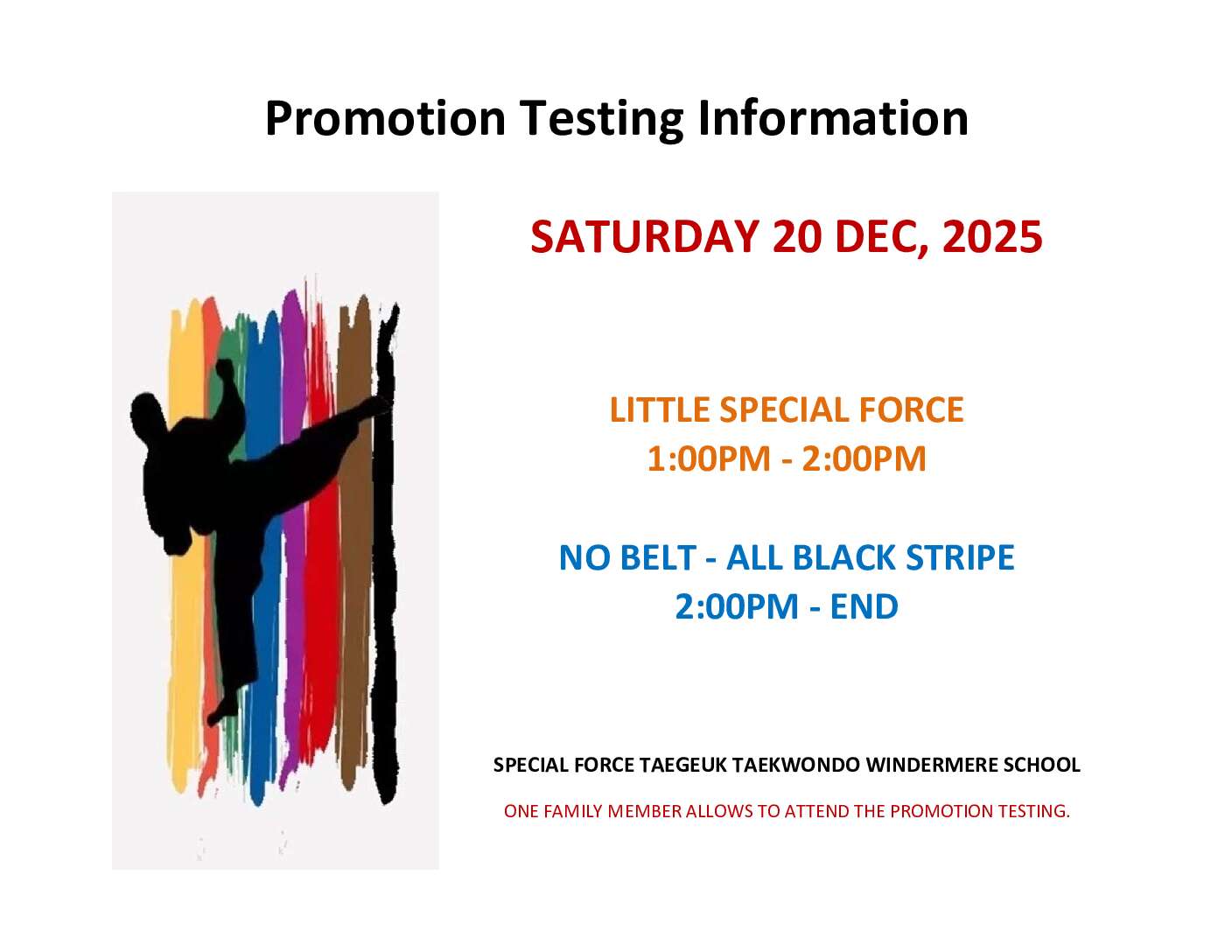 TESTING INFO(WINDERMERE SCHOOL)