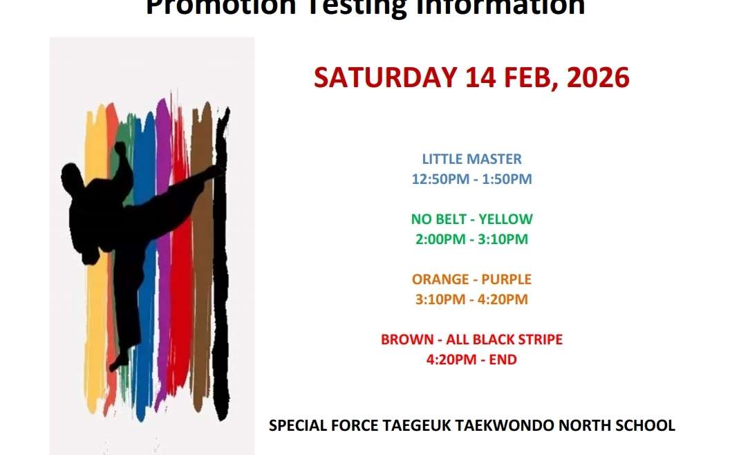 TESTING INFO(NORTH SCHOOL)