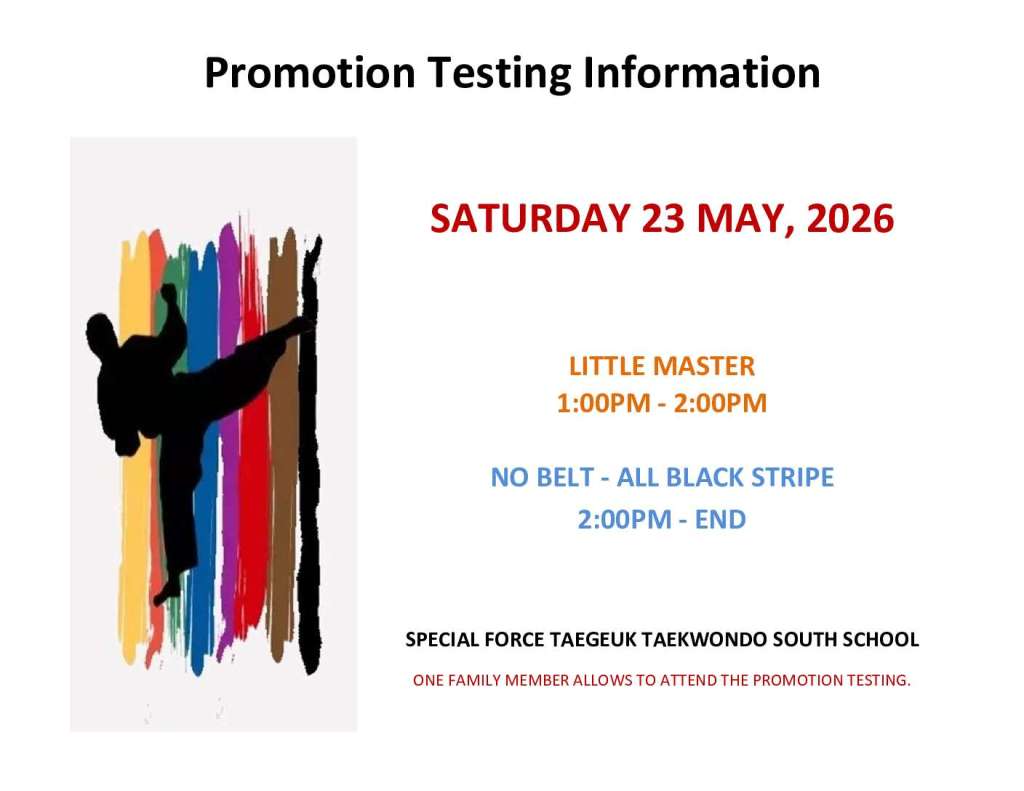 TESTING INFO(SOUTH SCHOOL)