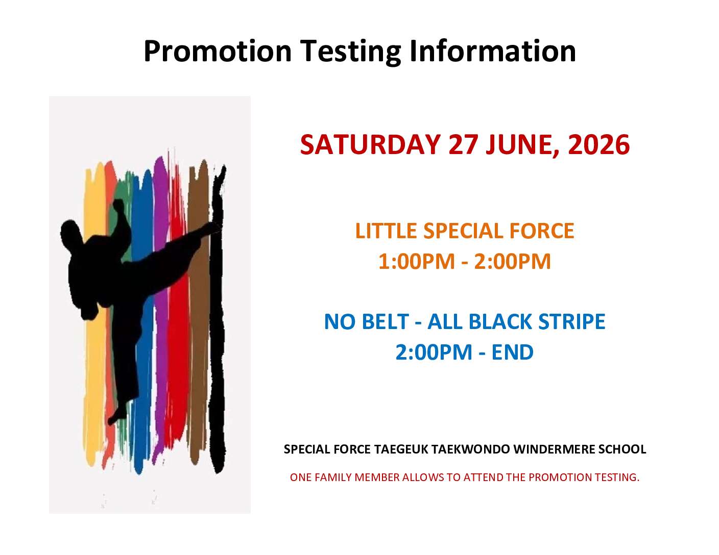 TESTING INFO(WINDERMERE SCHOOL)