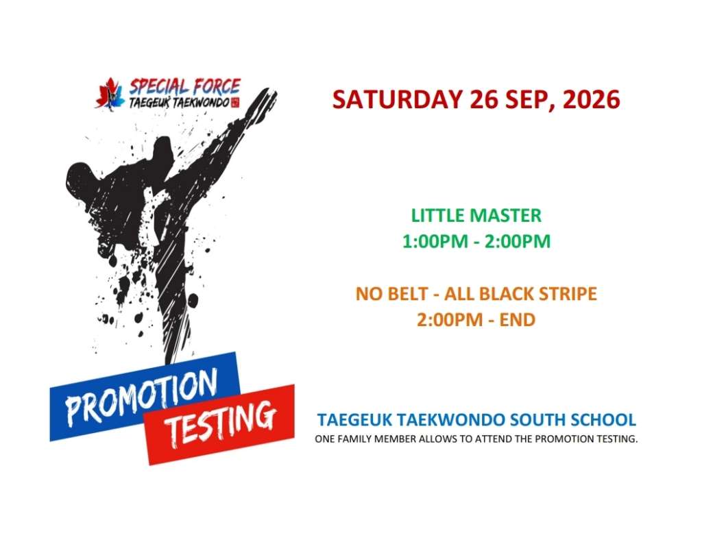 TESTING INFO(SOUTH SCHOOL)