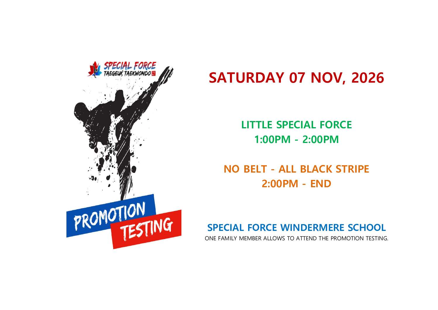 TESTING INFO(WINDERMERE SCHOOL)
