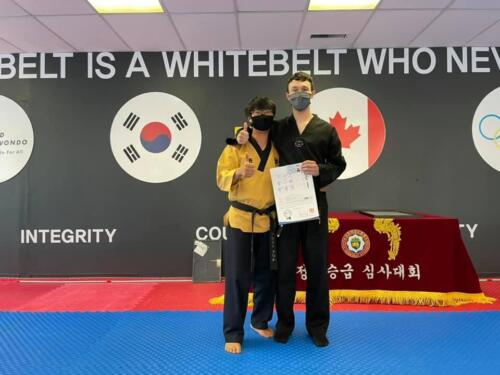 edmonton taegeuk taekwondo black belt 16